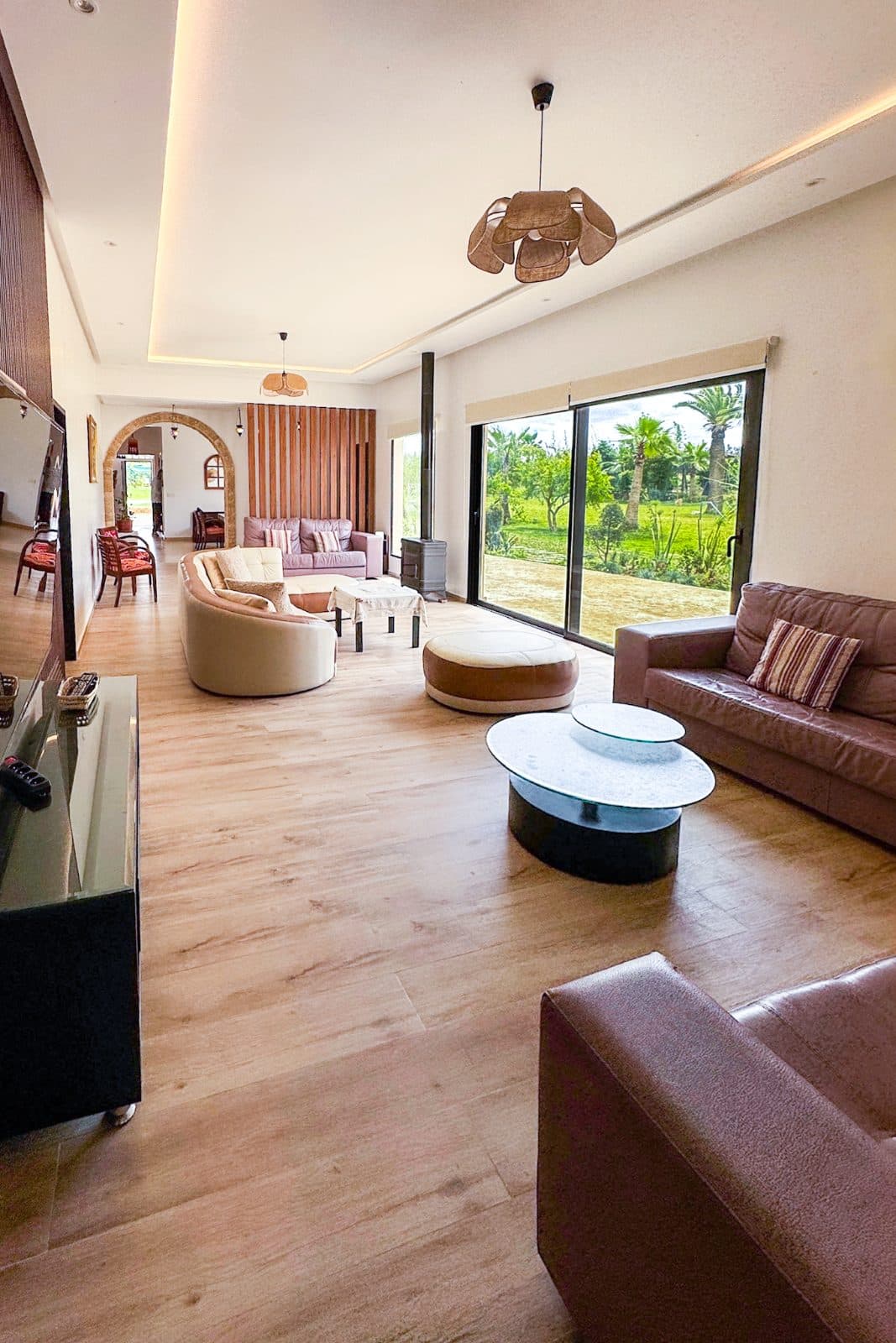 La villa à Farm Eden, ferme avec piscine privée près de Rabat