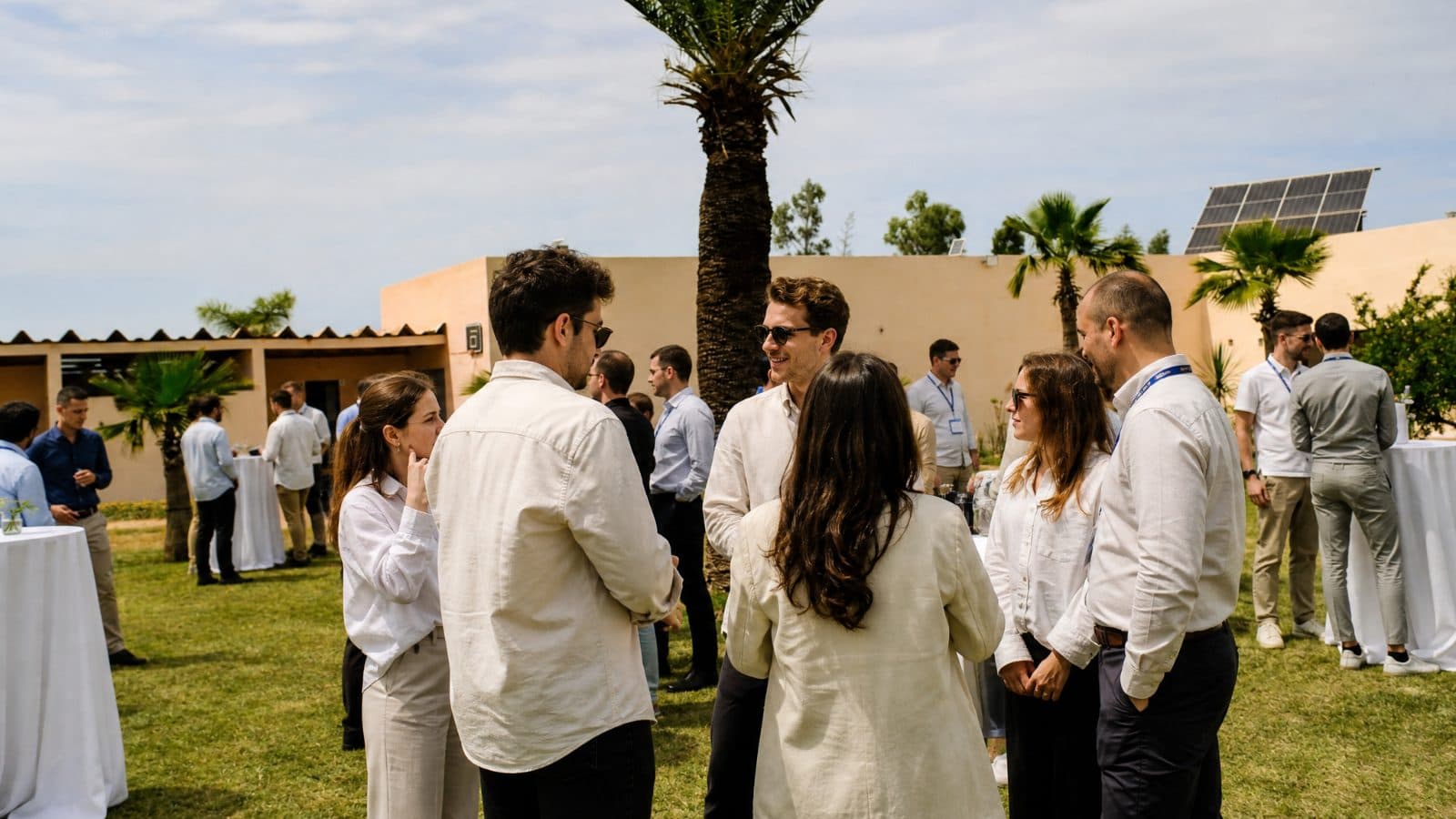 Séminaire d'entreprise à la campagne près de Rabat
