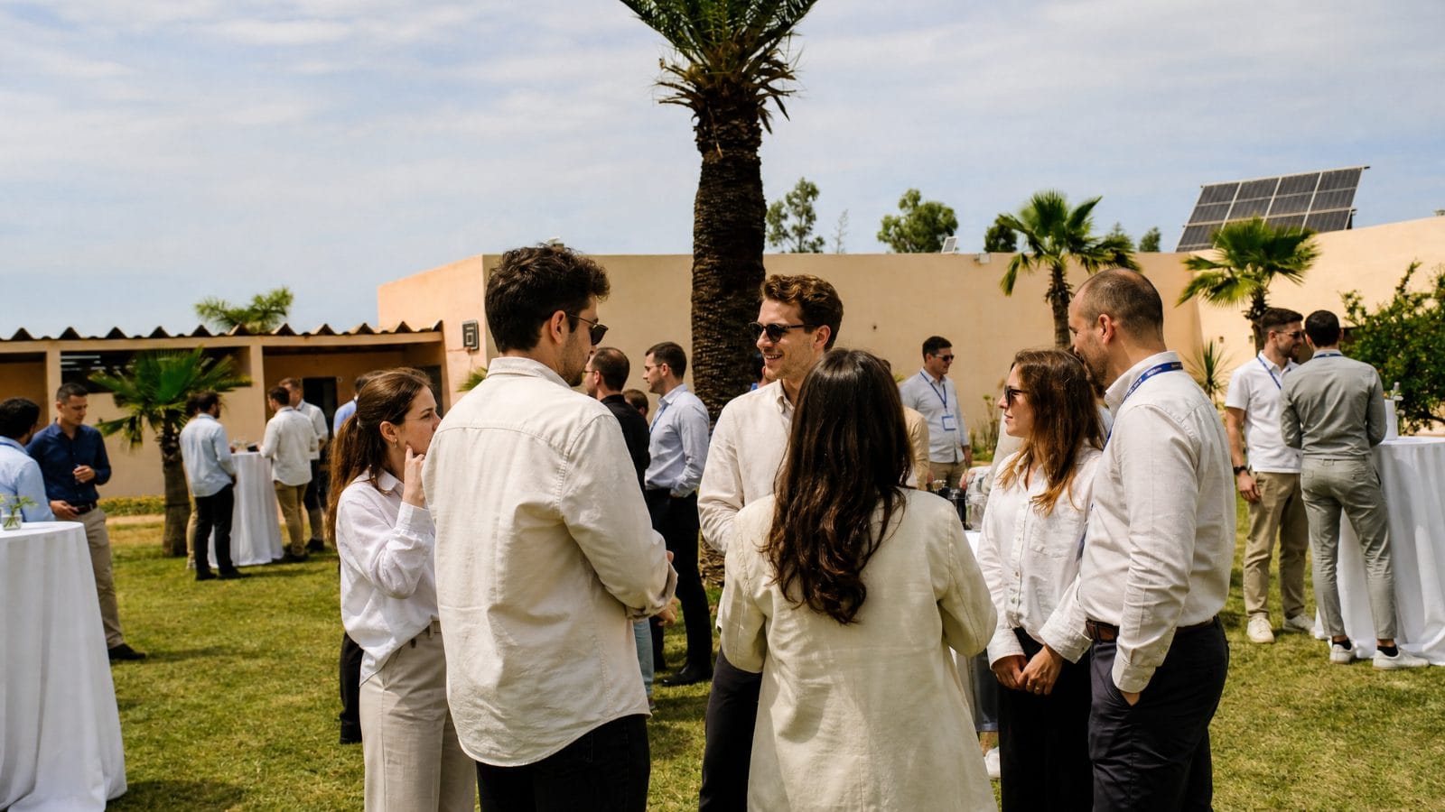 Séminaire d'entreprise à la campagne près de Rabat