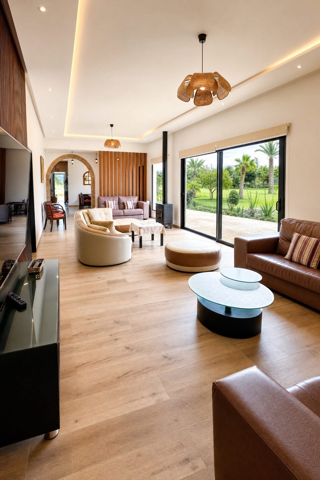 La villa à Farm Eden, ferme avec piscine privée près de Rabat