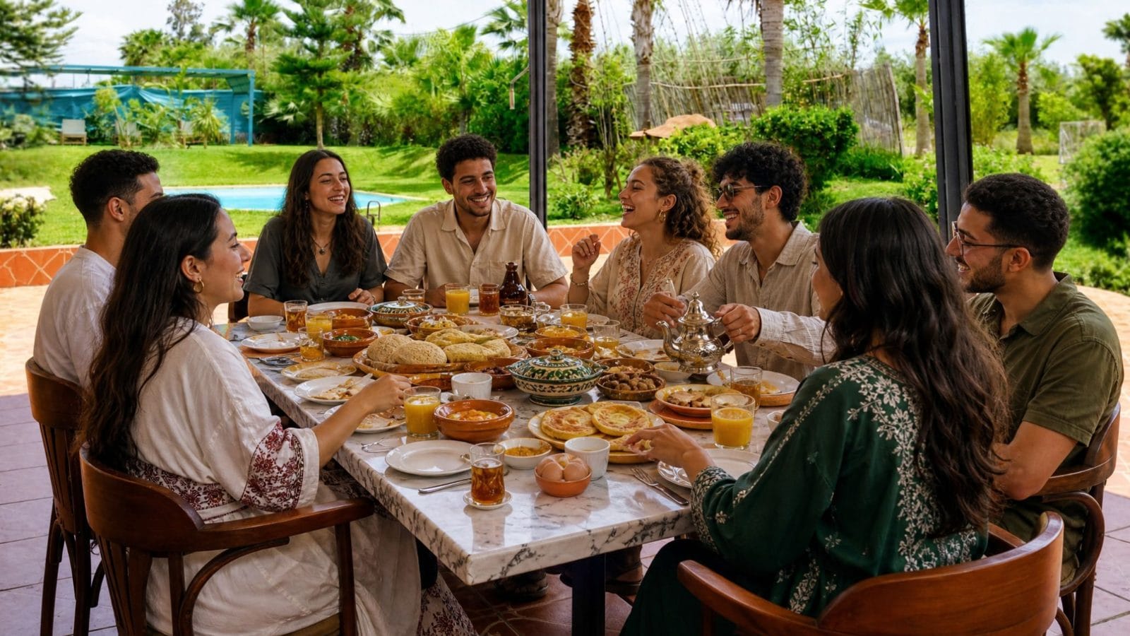 Brunch à la campagne près de Rabat : la ferme privatisée