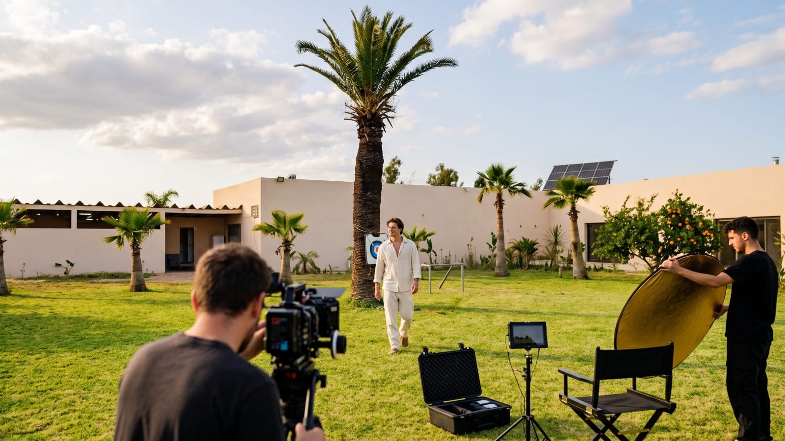 Lieu de tournage près de Rabat : la ferme privée comme décor
